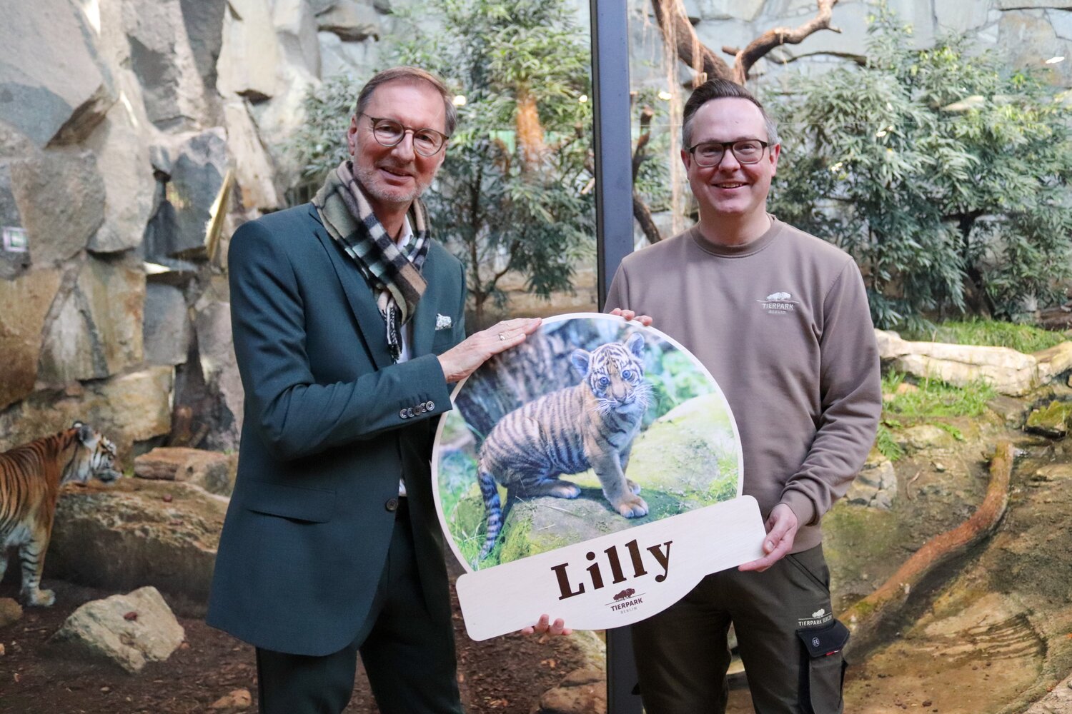 Tiger-Namensverkündung_Tierpark Berlin