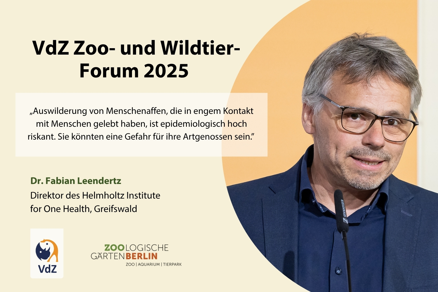 VDZ-Tagung Fabian Leendertz